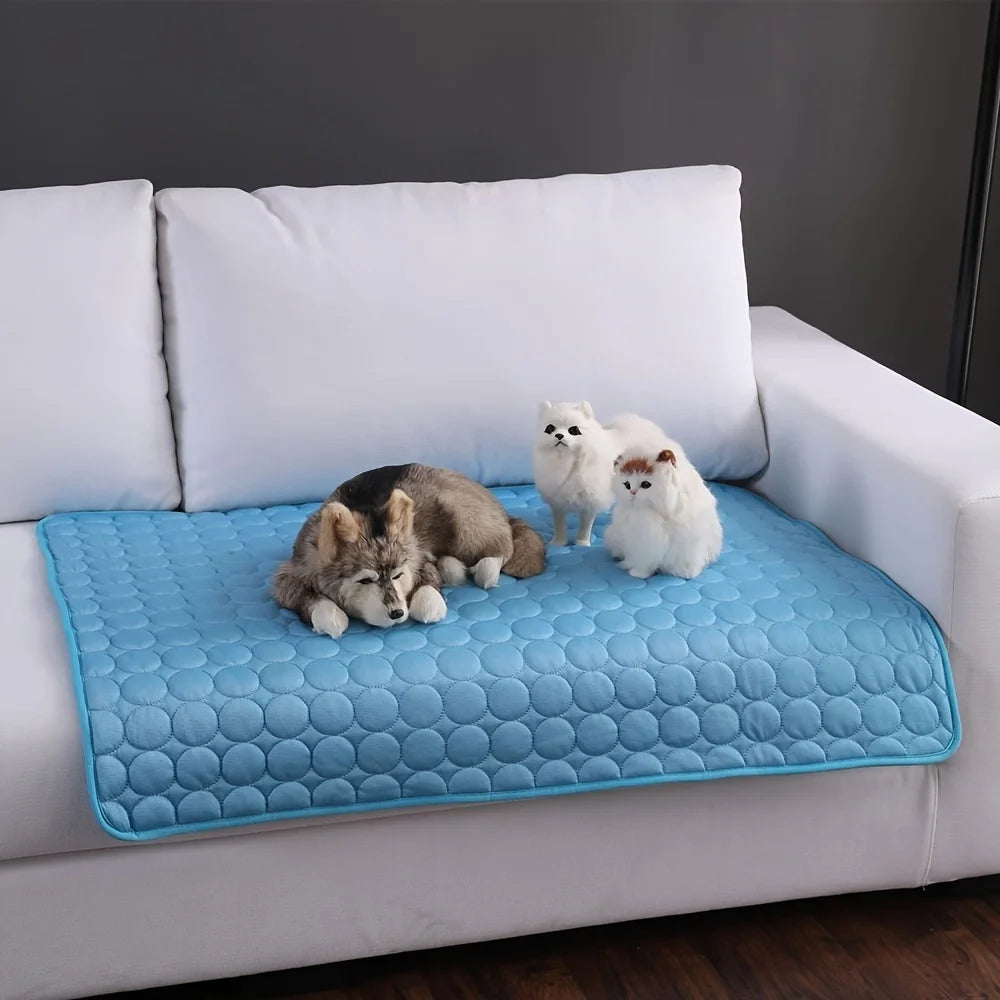 Dog Cooling Mat – Summer Cooling Pad for Dogs & Cats
