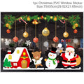 Christmas Window Stickers Wall Decorations for Home
