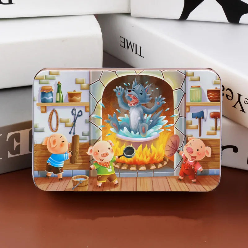 60 Piece Kids Jigsaw Puzzle – Cartoon Animal & Vehicle