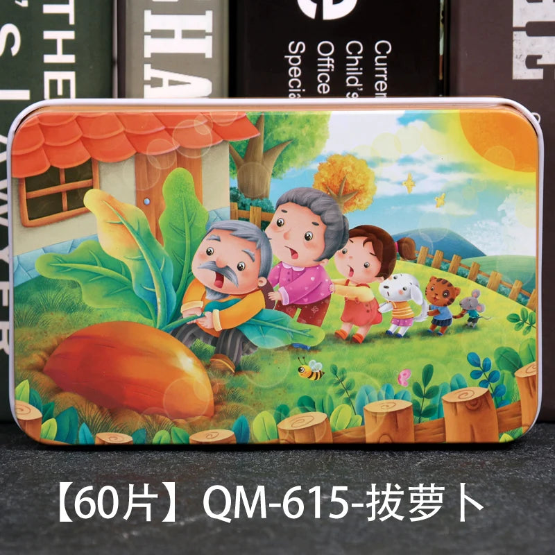 Educational Puzzle 60 Piece Cartoon Animal Jigsaw Learning Toy