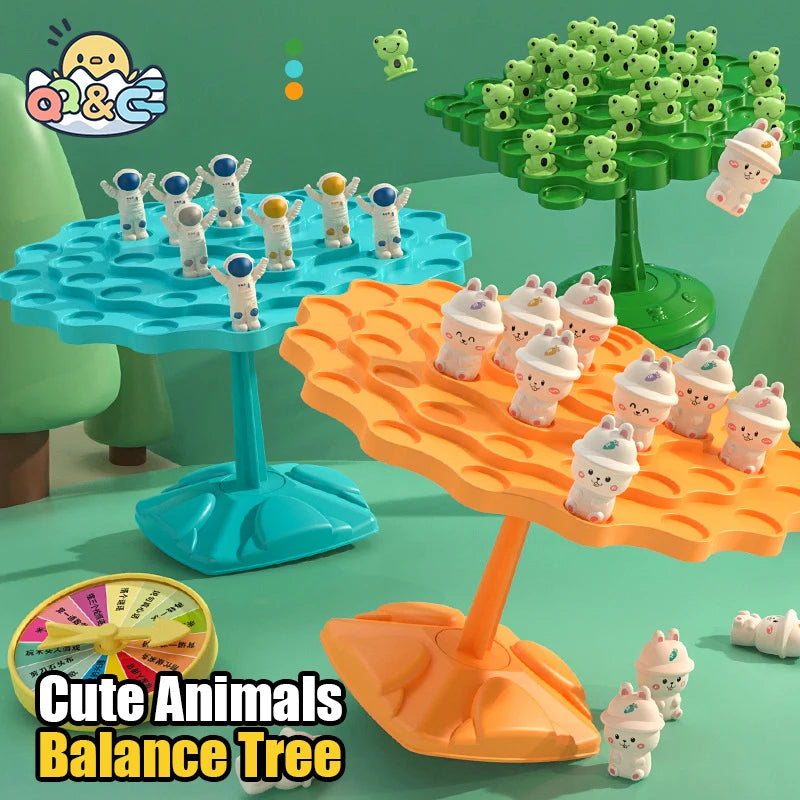 Frog Balance Game – Kids Math & Balancing Board Toy