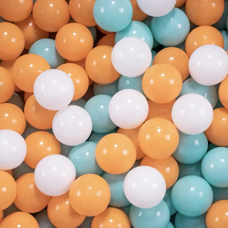 50 Pack Ball Pit Balls – Colorful Plastic Play Balls