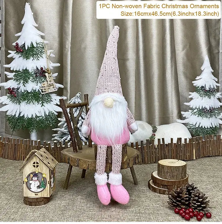 Christmas Gnome Doll Faceless Merry Christmas Home Decoration