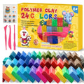 Polymer Clay Kit for Kids & Adults, 24 or 32 Color Modeling Set