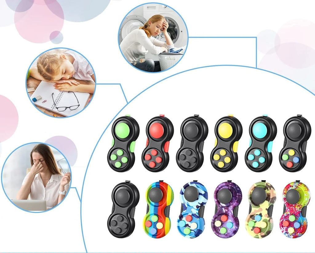 Fidget Pad – Retro Handheld Controller Fidget Toy