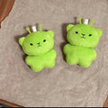 Mini Alien Cat Plush Keychain – Green Space Cat Pendant