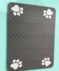 Pet Splash-Proof Mat for Dogs – Easy-Clean Rectangular Pad