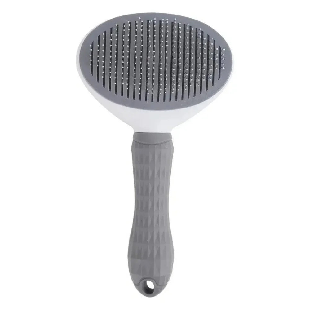 Self-Cleaning Pet Grooming Brush for Cats and Dogs