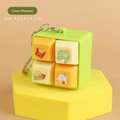Capybara Fidget Keychain – Light-Up Keyboard Button Toy