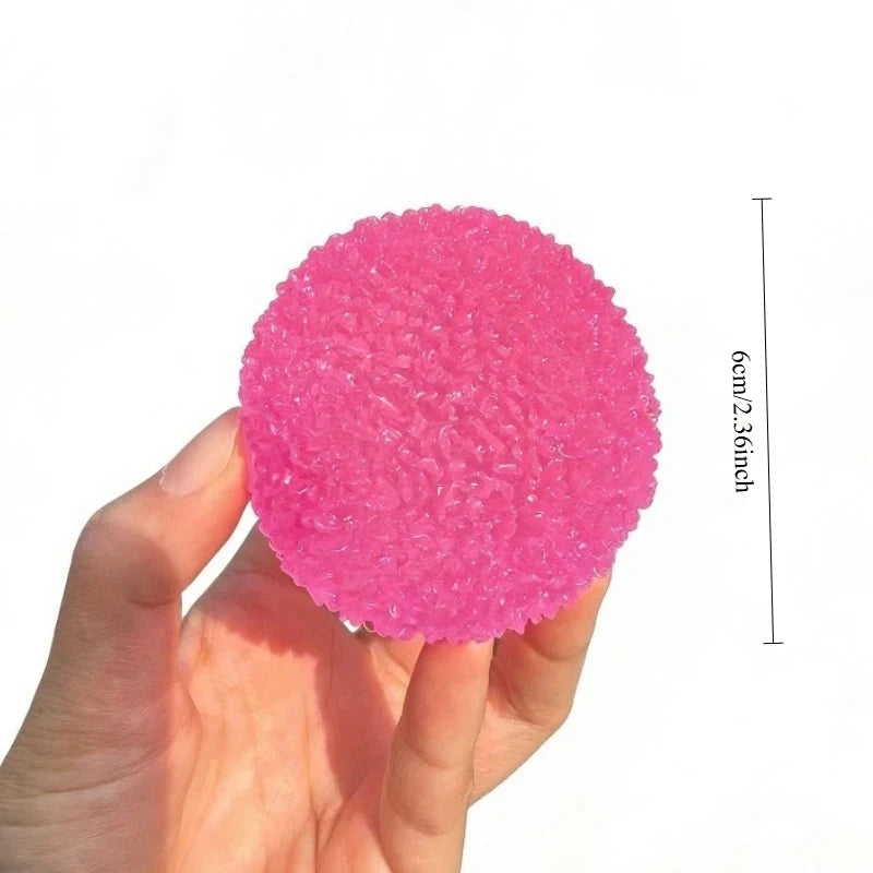 Maltose Squishy Stress Ball Pink Mochi Slow Rebound Fidget