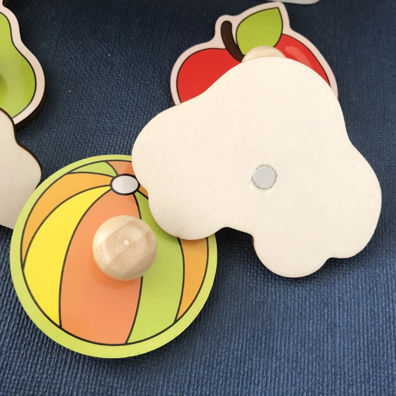 Montessori Wooden Puzzle Educational Shape Matching Toy