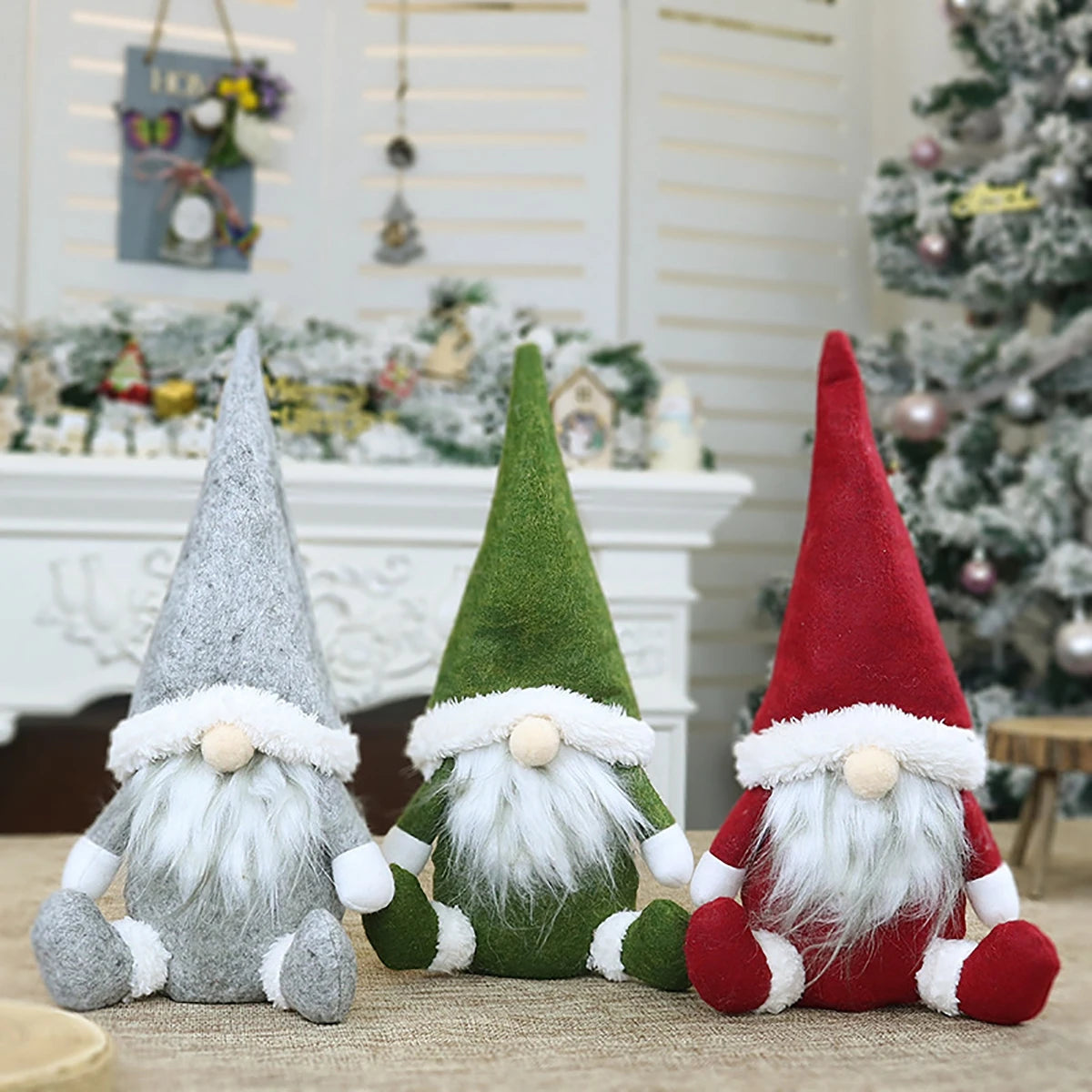 Christmas Gnome Doll Faceless Merry Christmas Home Decoration