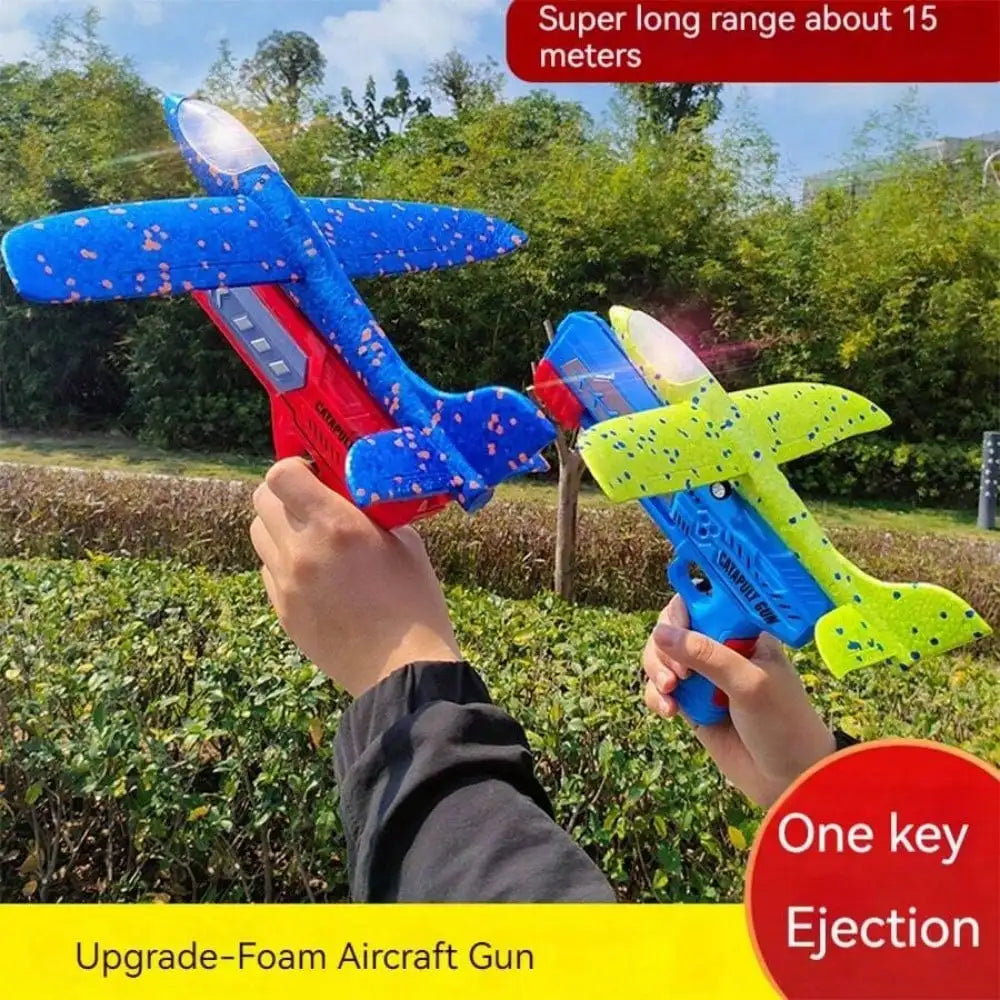Foam Glider Plane Toy – Catapult Flying Outdoor Toy