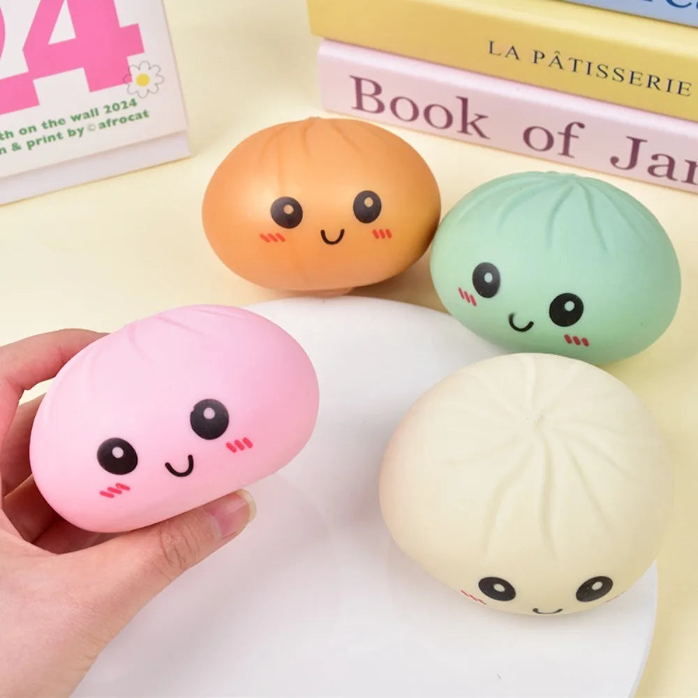 Dumpling Squishy Toy – Slow-Rising Food Fidget Stress Ball