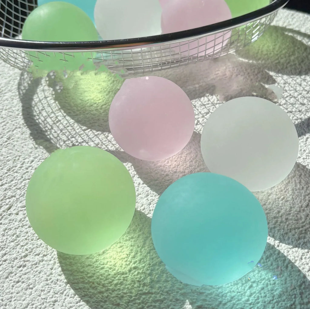 Blue Maltose Squishy Toy – Transparent Slow Rebound Fidget