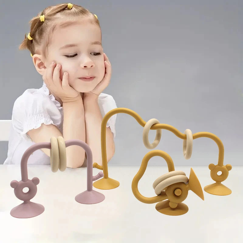 Silicone Sensory Fidget Toy – Bead Activity Game