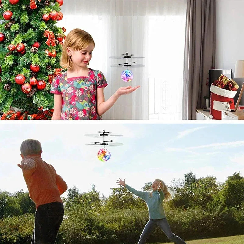 Luminous Flying Ball – Infrared Gesture-Controlled Toy
