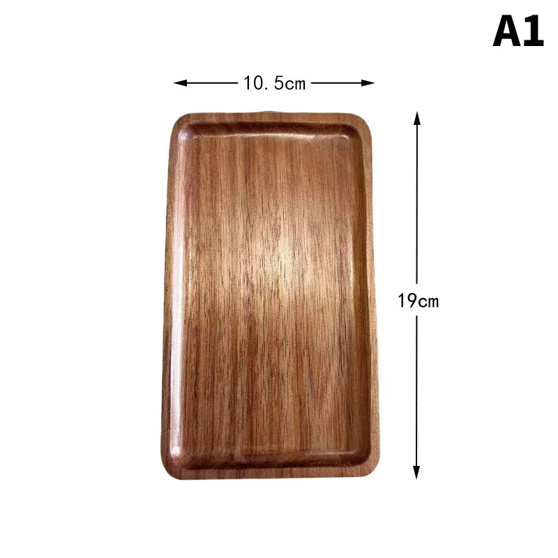Wooden Food Tray – Japanese Style Serving Plate