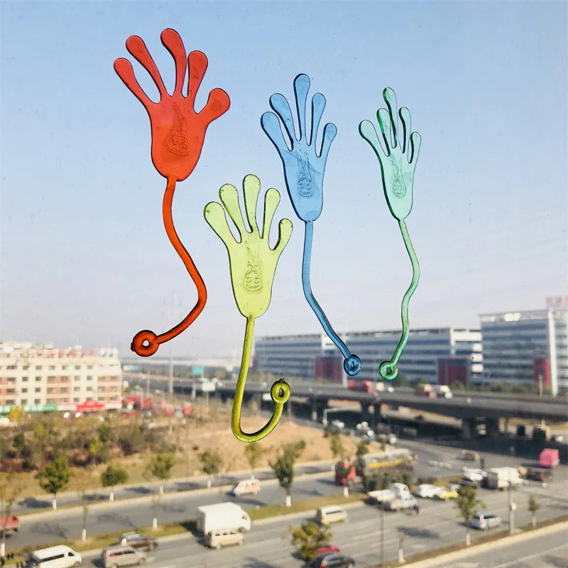 Sticky Hands & Spider Web Toys – Halloween Party Favors