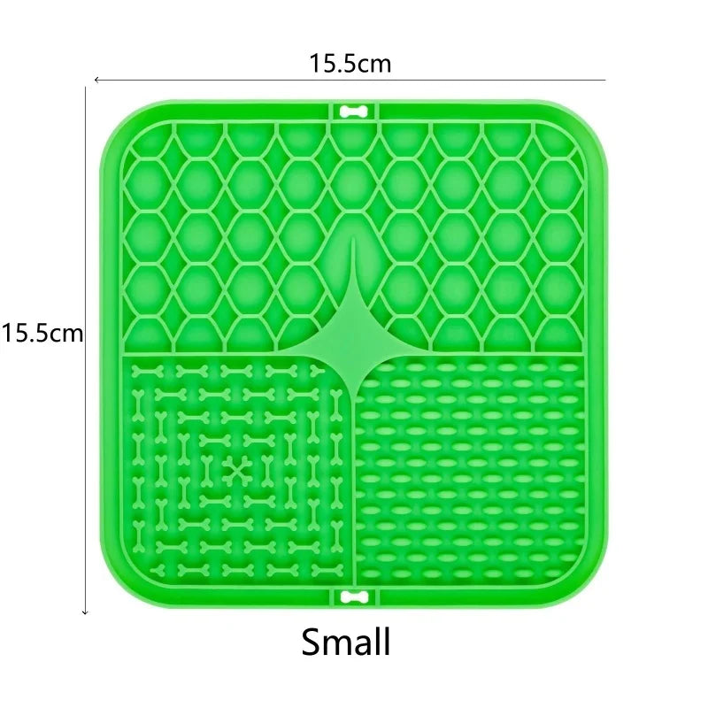 Silicone Pet Licking Mat for Dogs and Slow Feeding