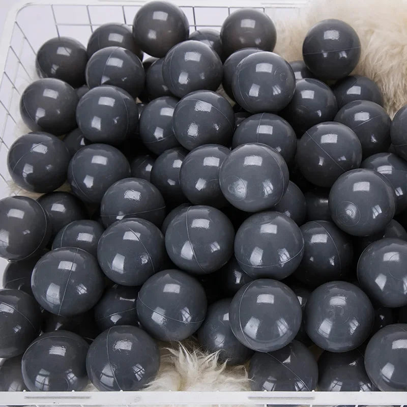 50 Pack Ball Pit Balls – Colorful Plastic Play Balls