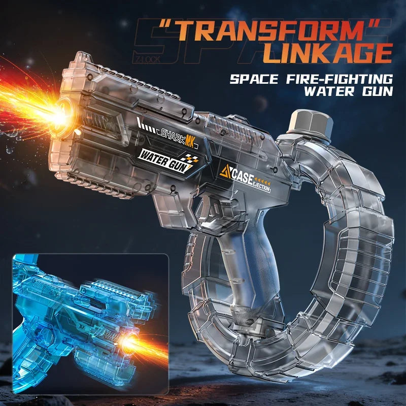 Electric LED Water Gun 400ml Automatic Water Blaster