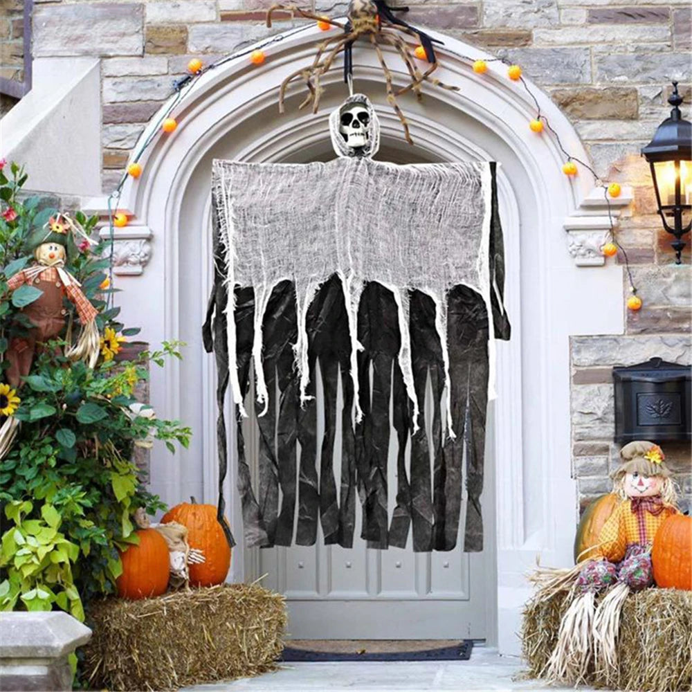 Hanging Halloween Skull Decoration for Haunted House