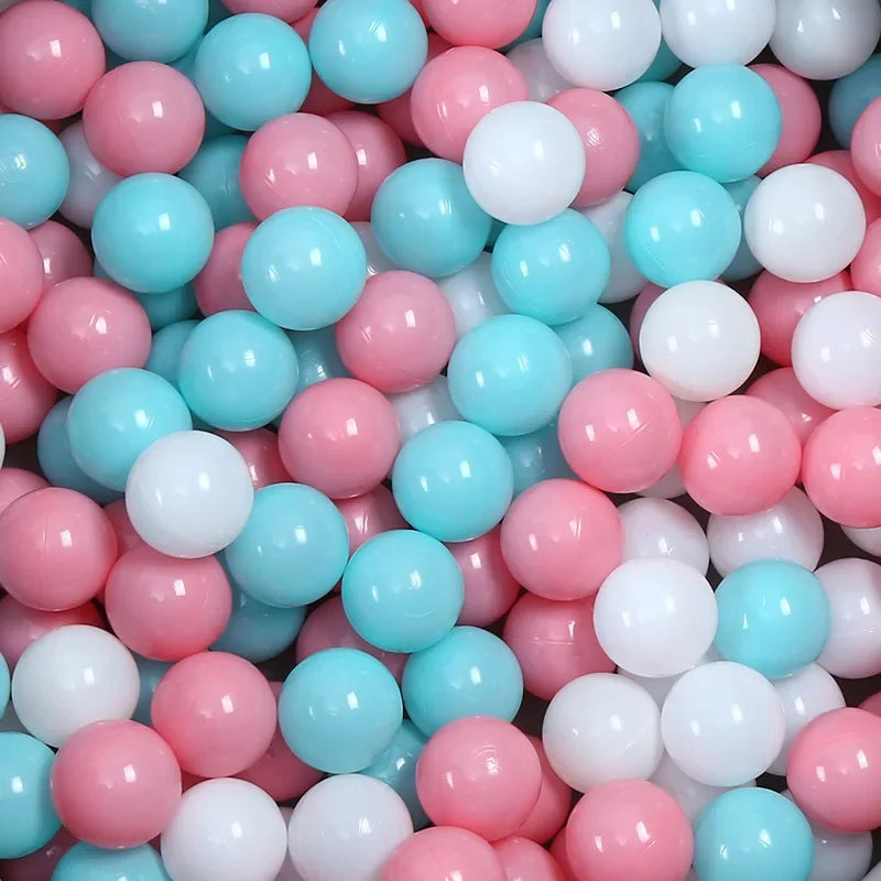 50 Pack Ball Pit Balls – Colorful Plastic Play Balls