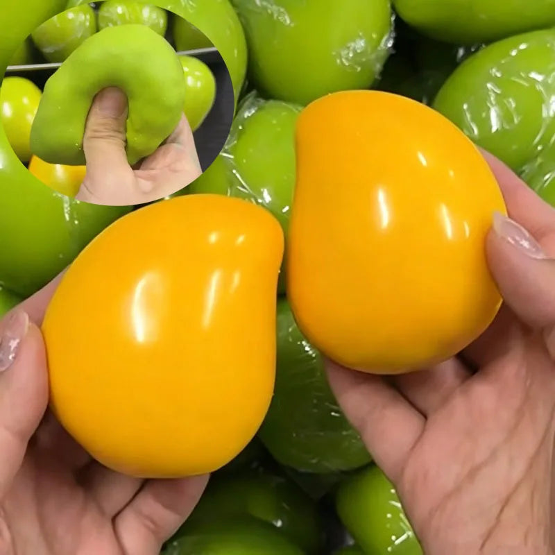 Mango Stress Ball Color Changing Squishy Fidget Toy