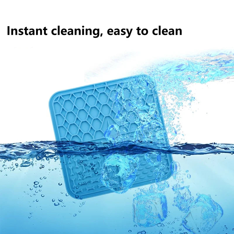 Silicone Pet Licking Mat for Dogs and Slow Feeding