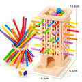 Stick Pull Balance Game for Kids, 2-Player Brain Training Toy