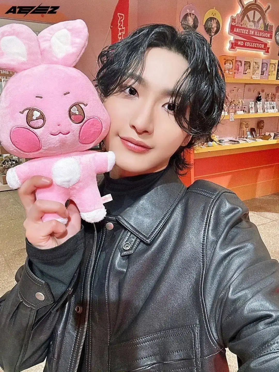 K-Pop Character Plush Toy, Cute Short Plush Stuffed Animal