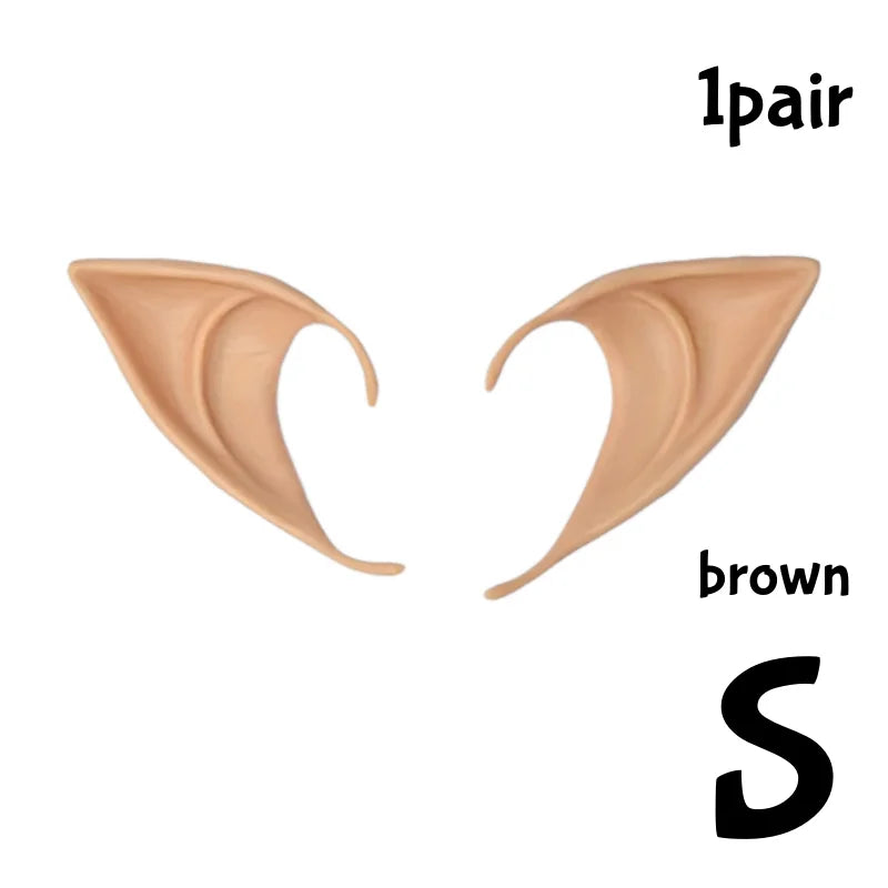Silicone Elf Ears Costume Accessories for Cosplay & Halloween
