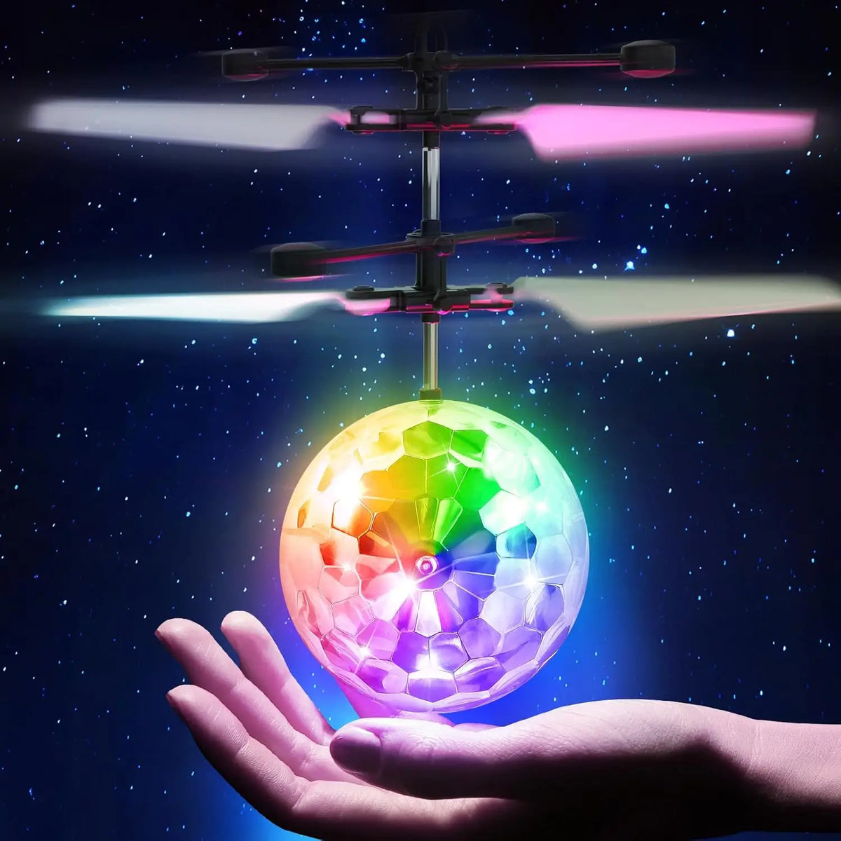 Light Up Gyroscope Toy – Induction Floating Ball