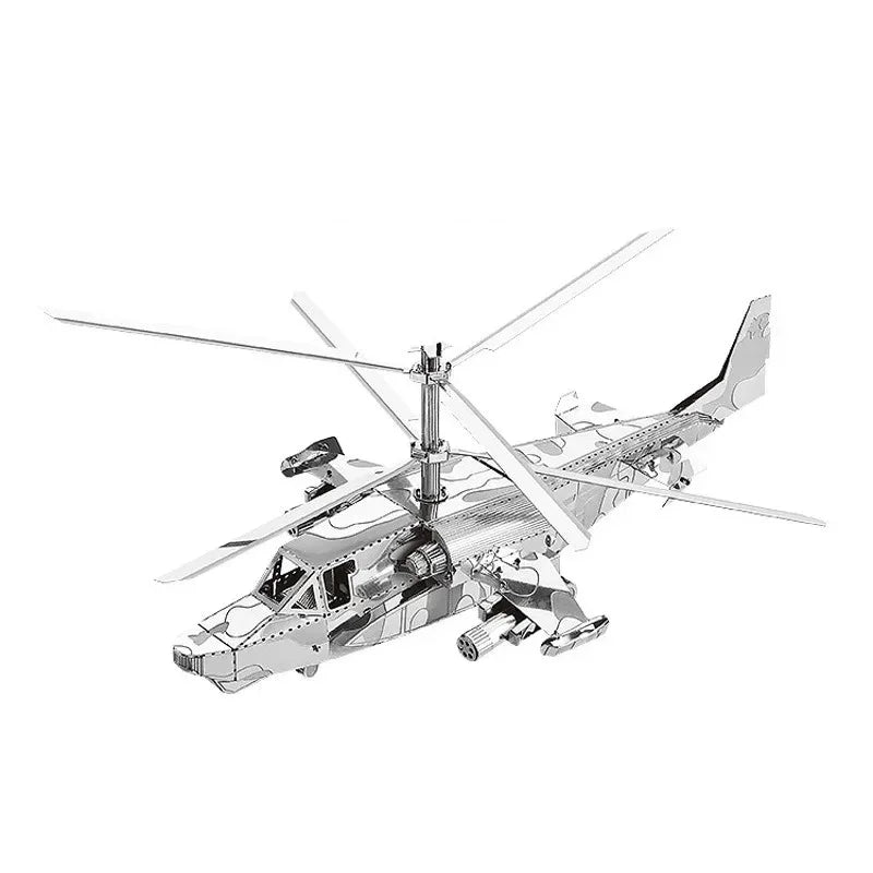 3D Metal Puzzle DIY Aircraft Model Assembly Kit