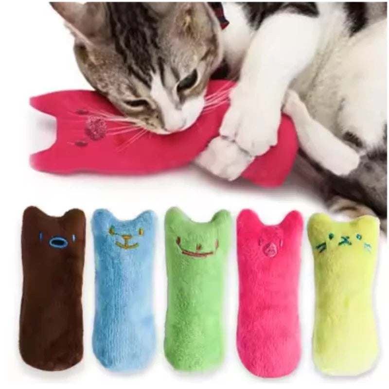 Catnip Plush Cat Toy – Interactive Chew and Play Toy