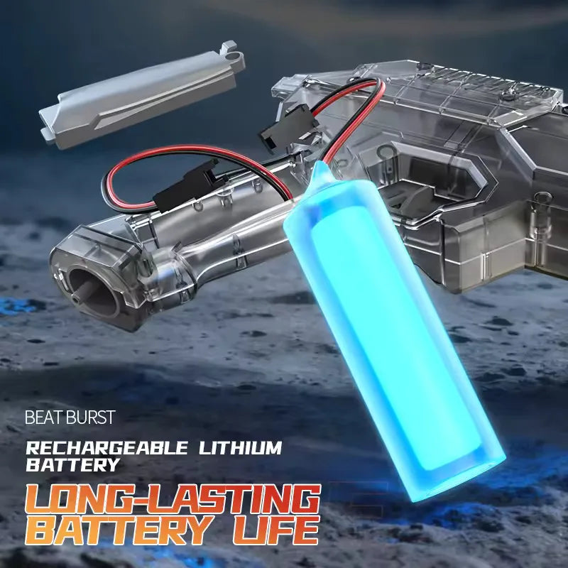 LED Electric Water Gun – Automatic Space Water Blaster