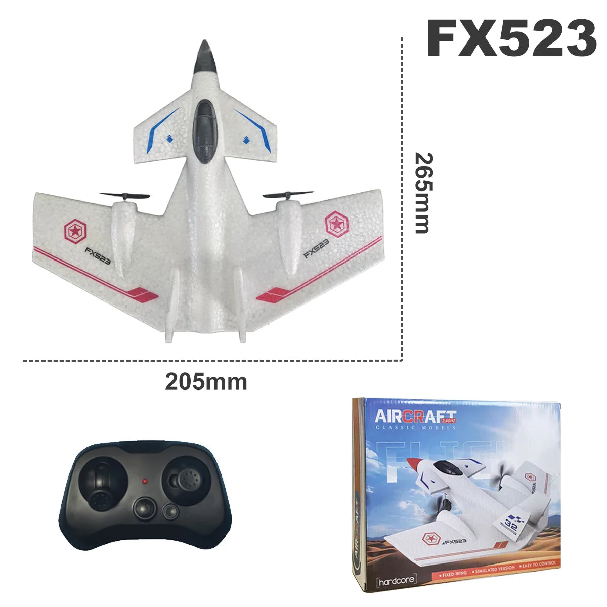 SU-35 RC Foam Airplane – 2.4GHz Remote Control Glider