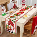 Santa Claus Christmas Table Runner – Holiday Table Decor
