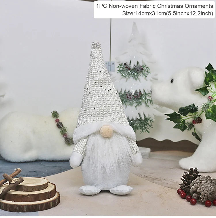 Christmas Gnome Doll Faceless Merry Christmas Home Decoration