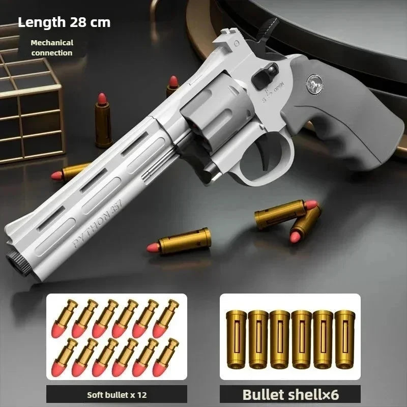 Soft Dart Blaster Toy Manual Foam Dart Shooter Outdoor Play