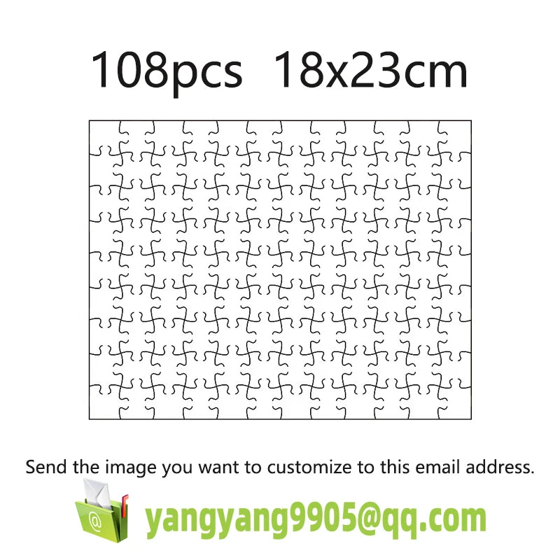 Custom Jigsaw Puzzle Personalized Photo DIY Wooden Puzzle