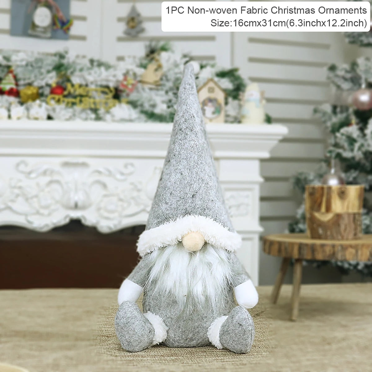 Christmas Gnome Doll Faceless Merry Christmas Home Decoration