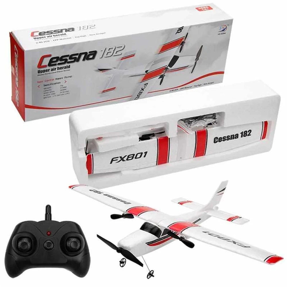 FX801 RC Foam Airplane – 2.4GHz Beginner Remote Control Plane