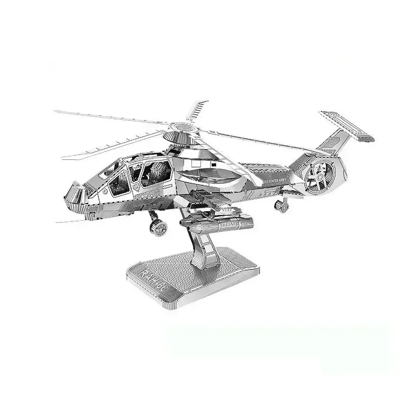 3D Metal Puzzle DIY Aircraft Model Assembly Kit