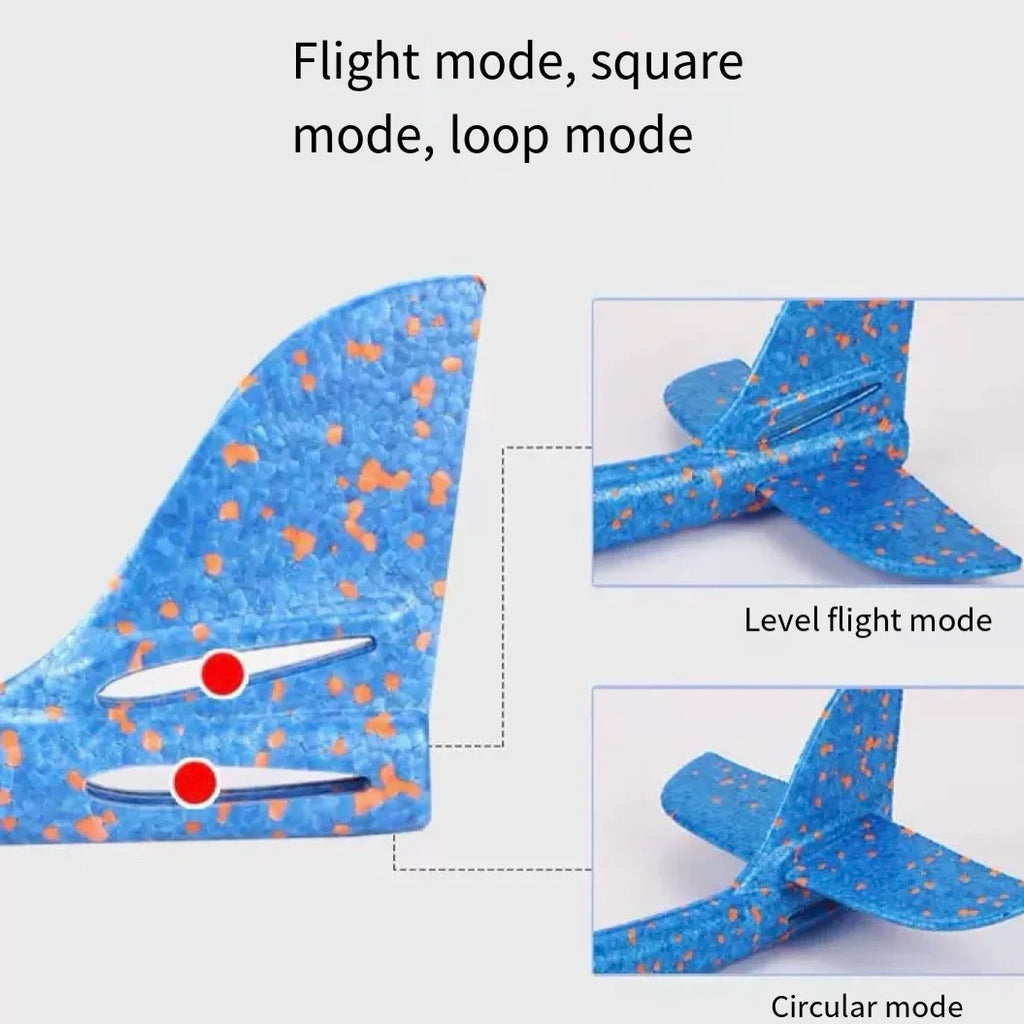 Foam Glider Plane – 48.5cm Hand-Launch Flying Toy