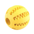 Rubber Dog Treat Ball – Chew Toy for Teeth Cleaning