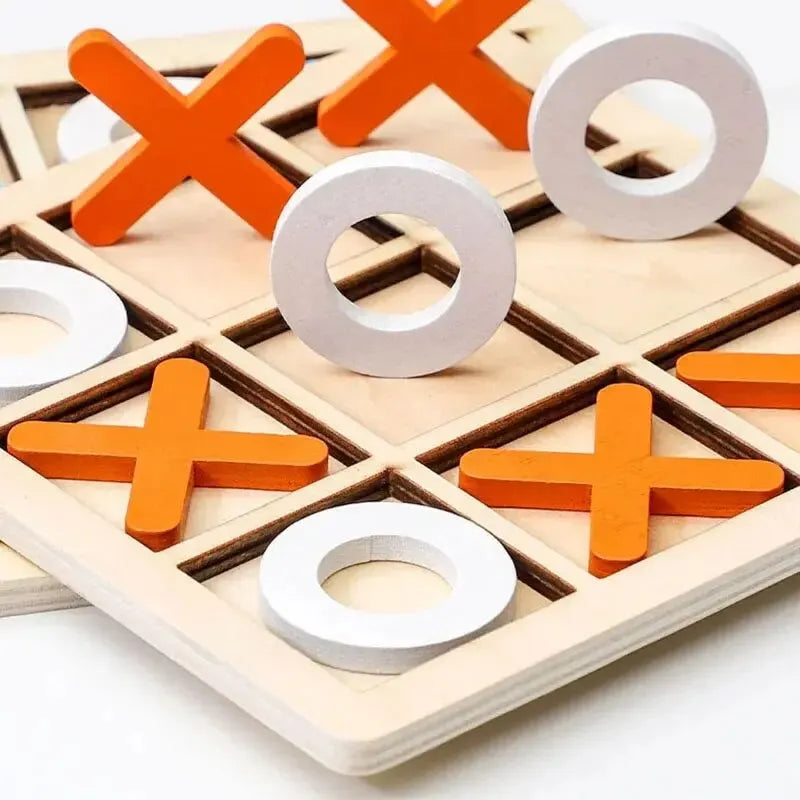 Wooden Mini Chess Game – Kids Strategy Puzzle Toy