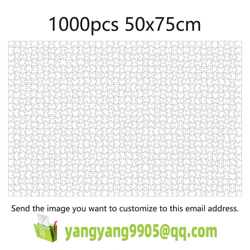 Custom Jigsaw Puzzle Personalized Photo DIY Wooden Puzzle