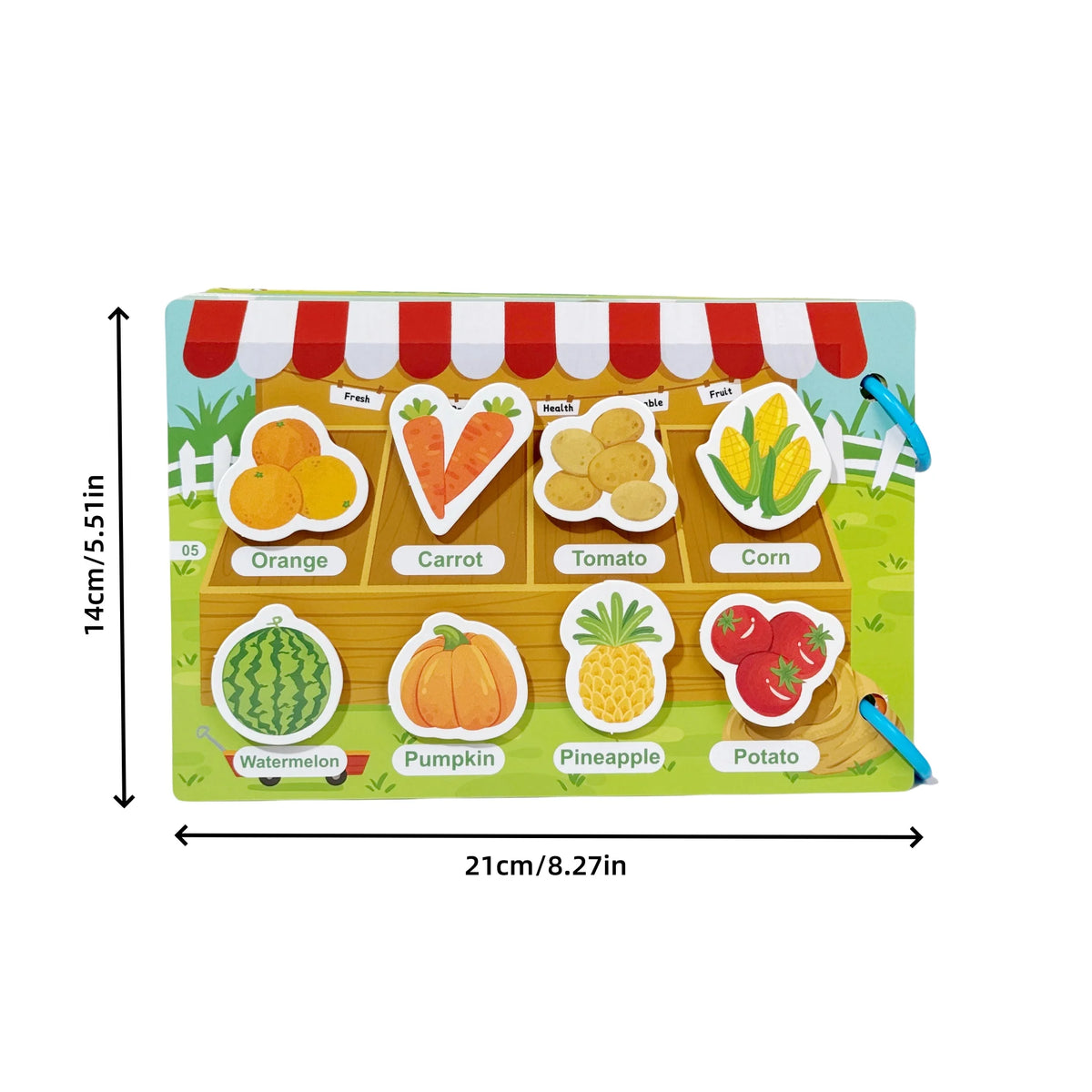 Reusable Activity Books for Kids – Preschool Matching Games